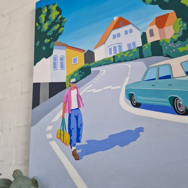 Hulvej-Maleri-Billede-1 HULVEJ - 60X80